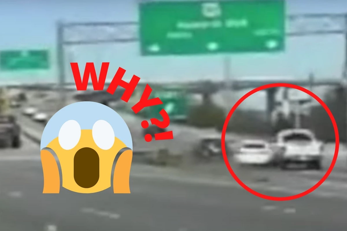 Who Would Do This? Video Shows Crazy Austin Driver Intentionally Slam Into Truck