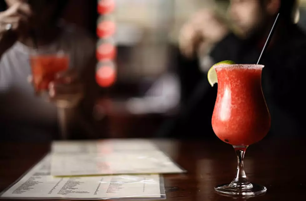 A beautiful alcoholic beverage