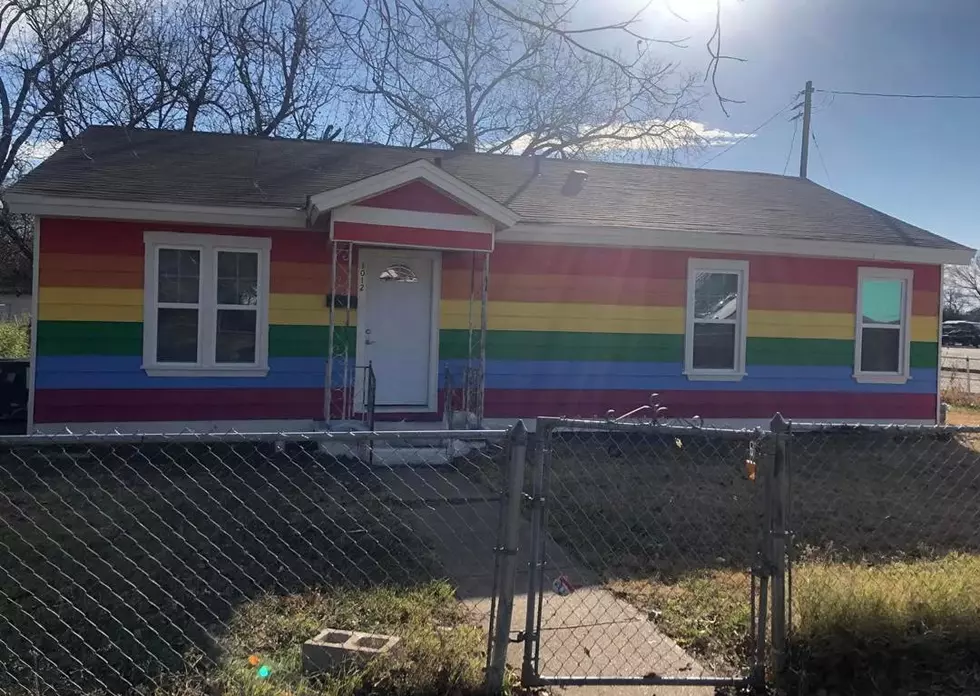 Rainbow Colored Home In Killeen, Texas Grabs Attention During Pride Month