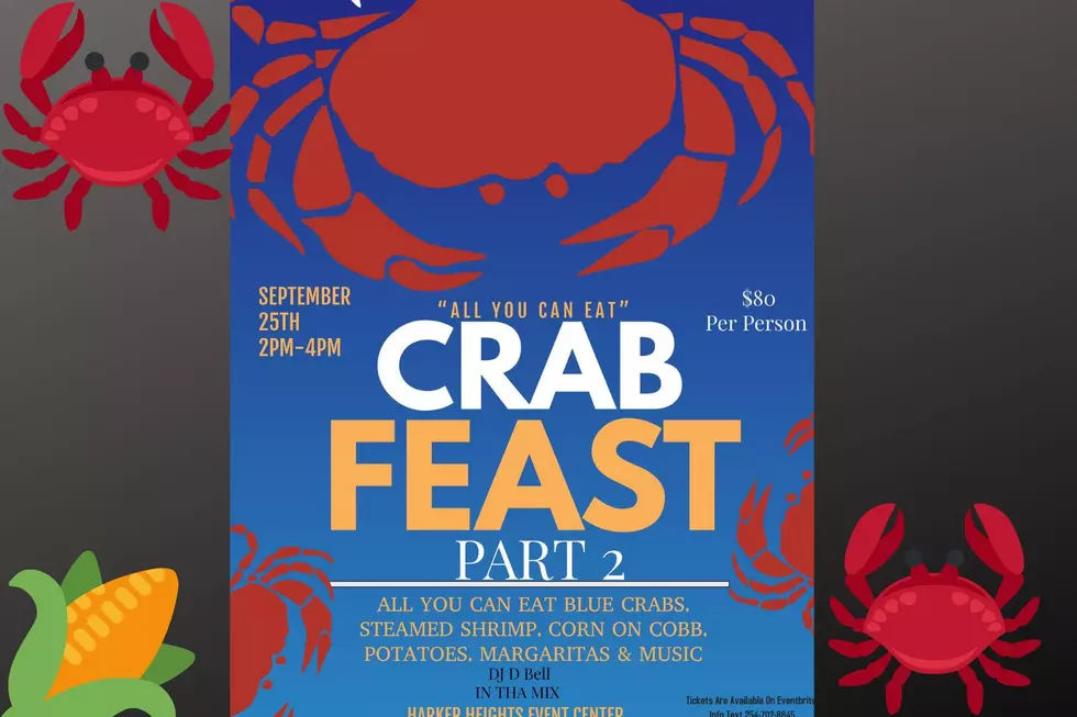 Get Ready For Round 2 Of The All You Can Eat Crab Fest in Harker Heights, Texas