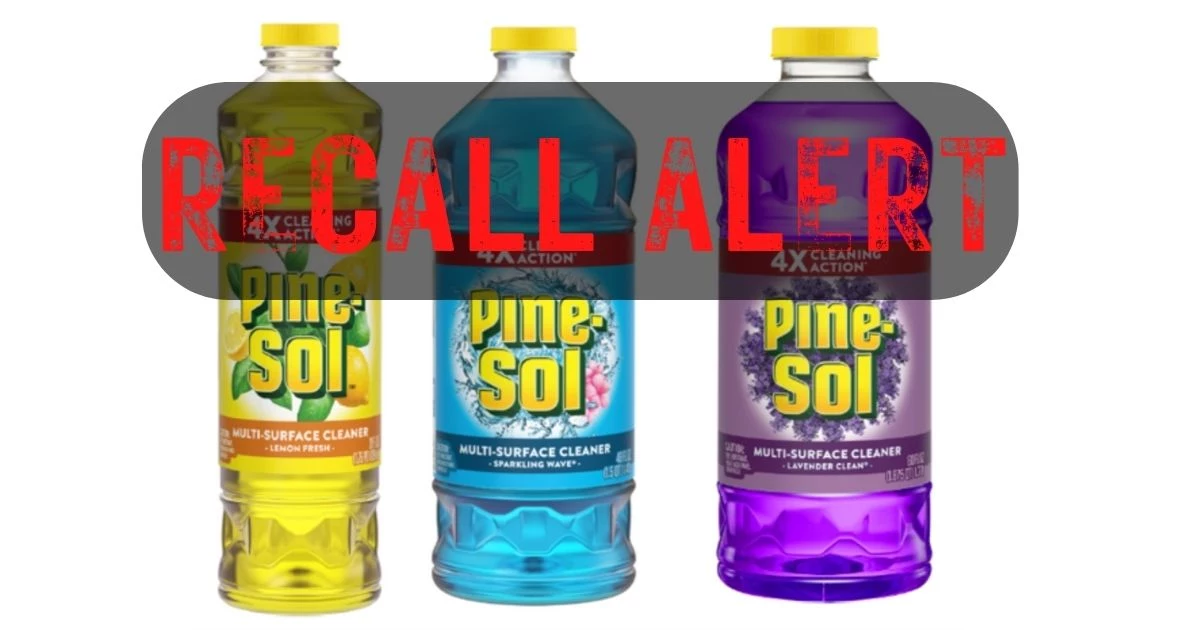 Texas Included in the Nationwide PineSol Recall