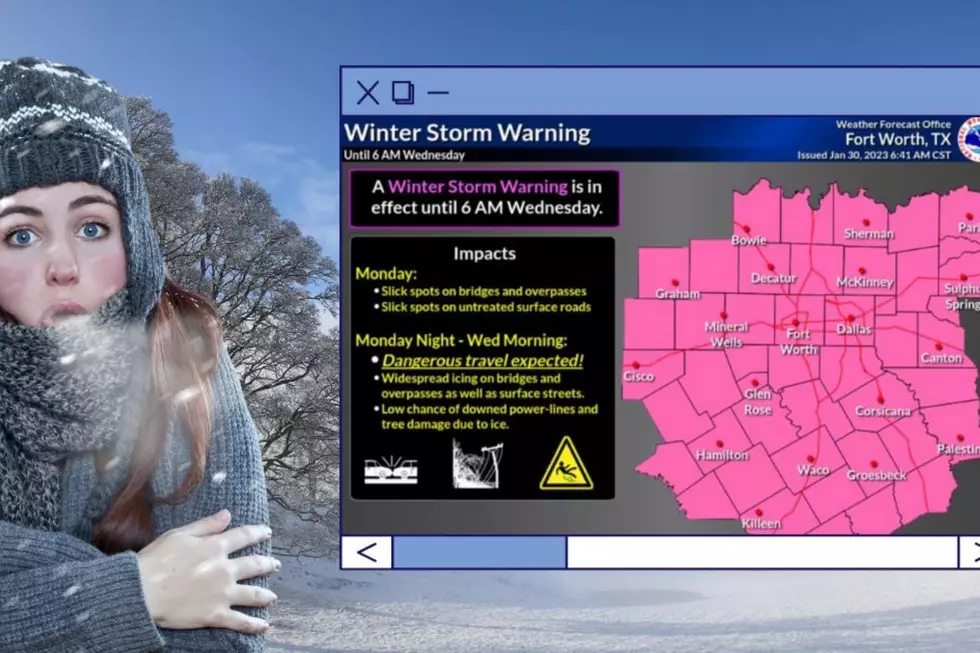 Bundle Up, Because Killeen, TX Is Under a Winter Storm Warning