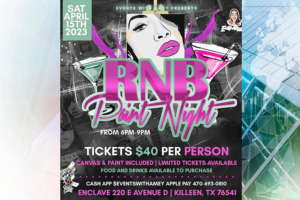 Get Creative at the RNB Paint Night in Killeen, TX April 15