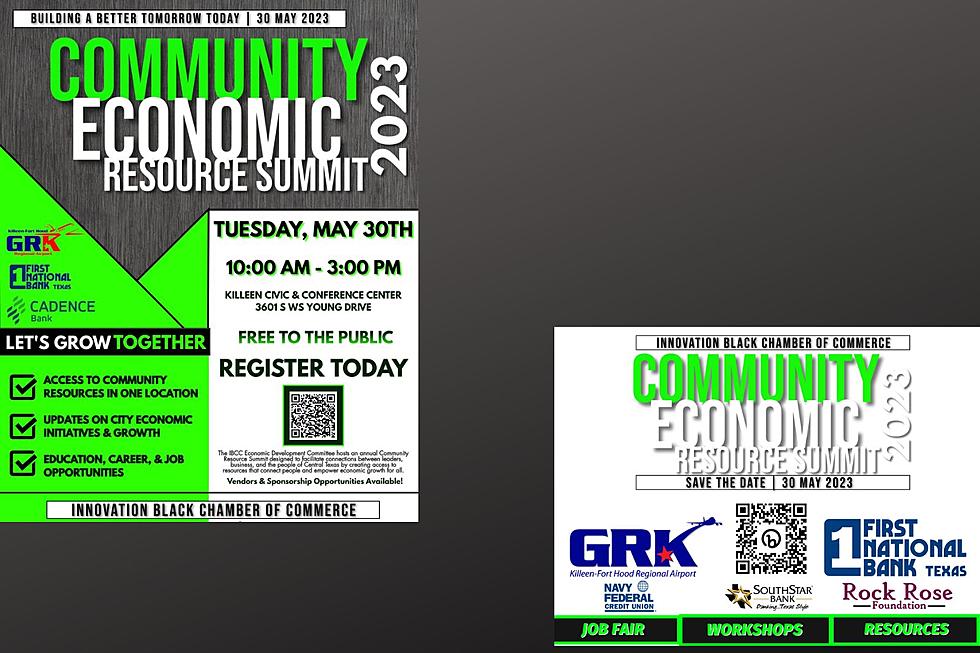 The Community Economic Resource Summit Is Coming To Killeen, Texas