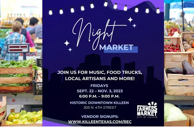 Welcome Back! Farmers Market to Returns In Killeen, Texas