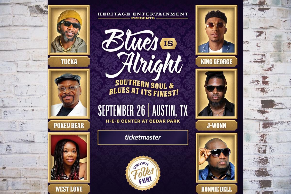 The Blues Is Alright Tour Brings Live Music to H-E-B Center at Cedar Park