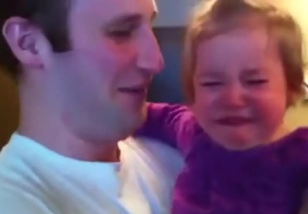 Dad Freaks His Baby Daughter Out By Shaving Beard in This Video