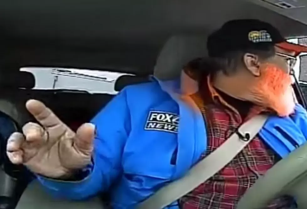 News Fails Get No Better Than This Video Showing TV Traffic Guy in Drive-Thru Getting Fish Sandwich