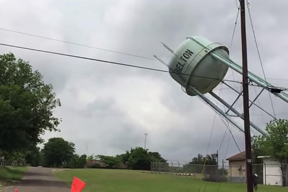 Watching Old Belton Water Tower Being Knocked Over is Oddly Satisfying