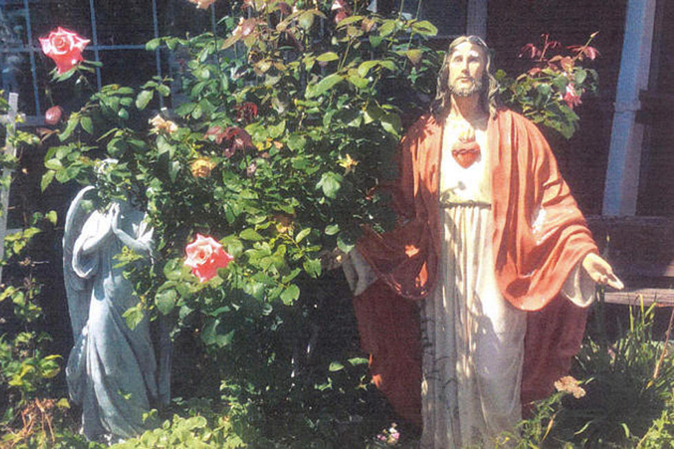 Stolen Jesus Statue Returned with Fresh Coat of Paint