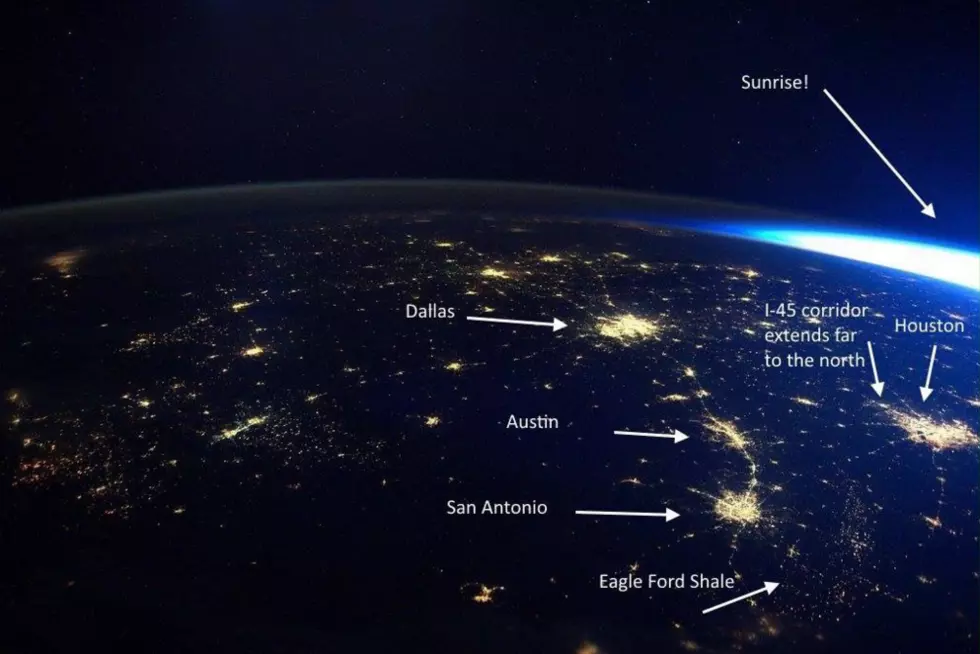 Breathtaking Photos of Texas from ISS in Space