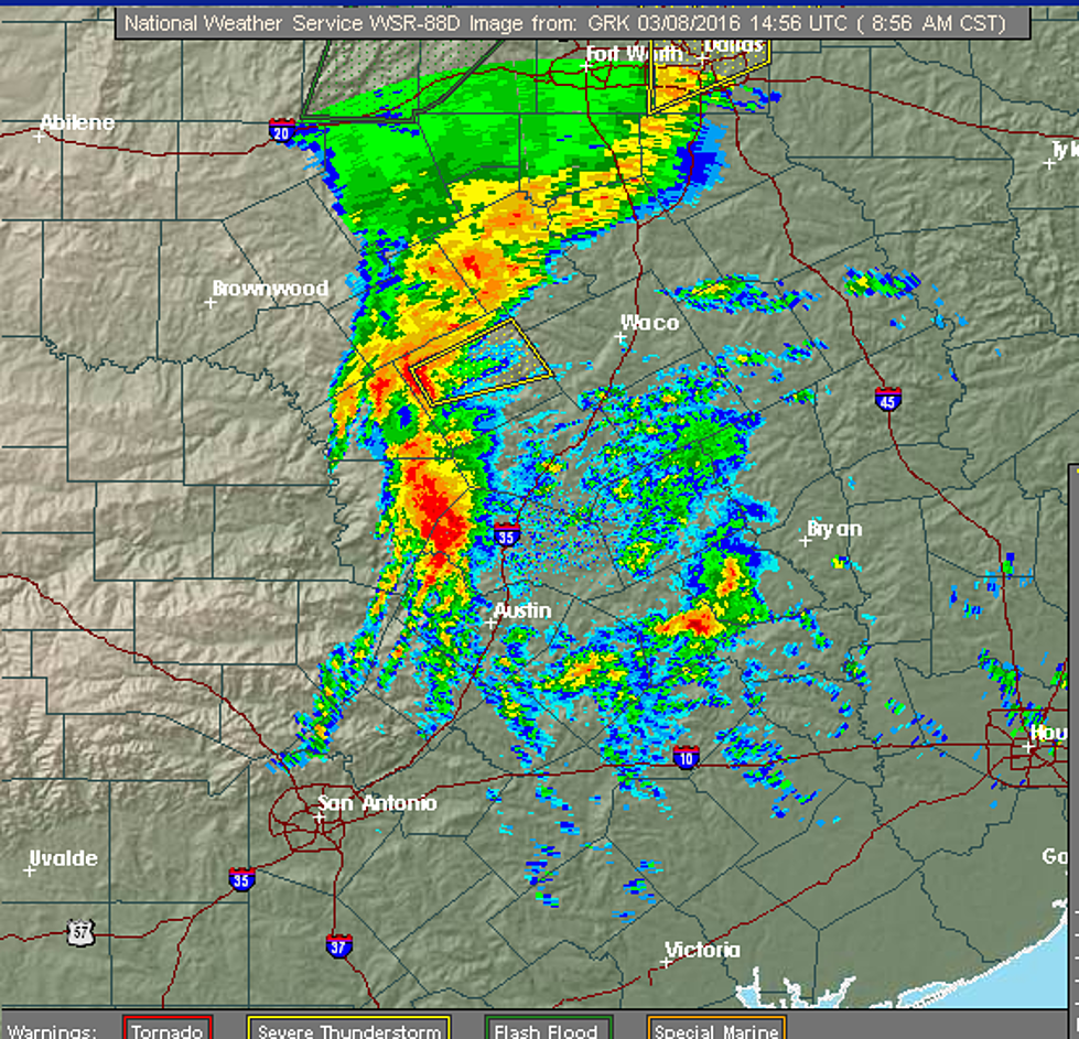 Central Texas Storm Watch