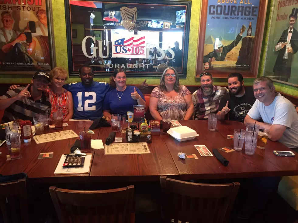 Trivia, Schlitterbahn and Food at Tilted Kilt with US105