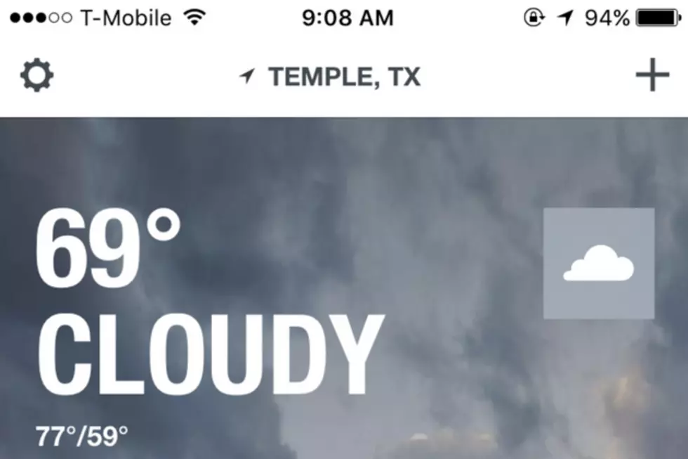 From 95+ to 66 Degrees in 48 Hours, Welcome to Texas