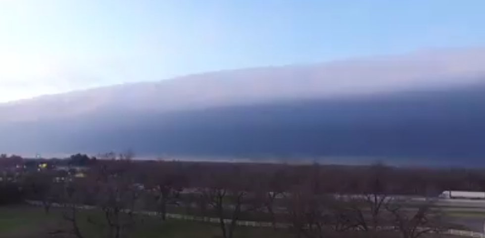 Actually See the Cold Front Roll Into Belton [VIDEO]