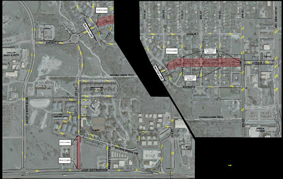 City of Temple Street Closing Will Affect Traffic Around Scott &#038; White and the Summit