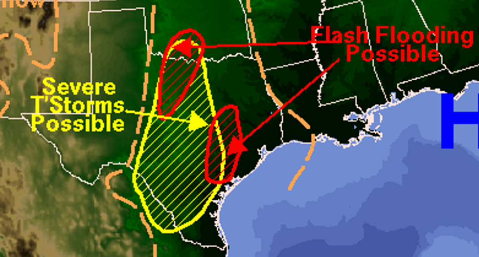 Thunderstorms and Heavy Rain Possible In Bell County Overnight