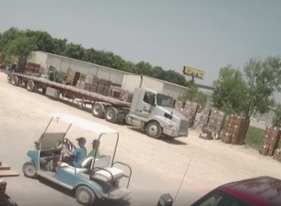 Texas Golf Cart Hit and Run Blooper Caught on Camera