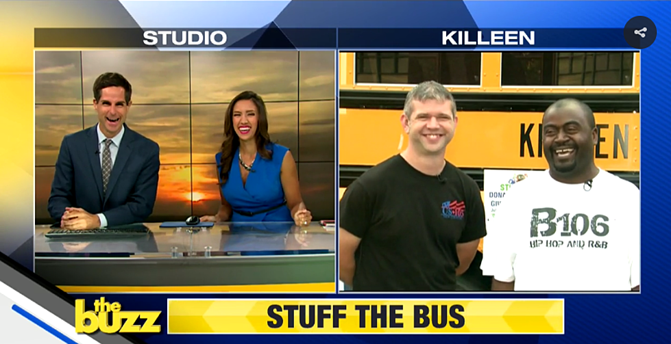 Stuff The Bus is Underway for KISD Kids in Need