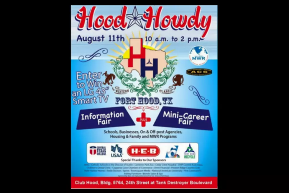 Hood Howdy Info & Career Fair August 11th at Fort Hood
