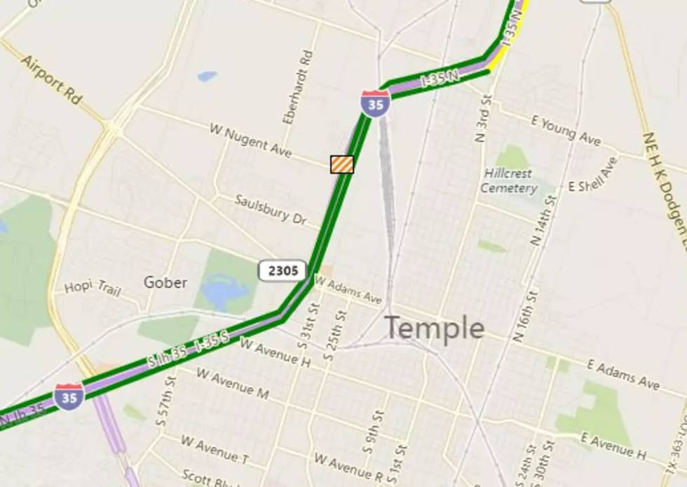 I-35 Shutting Down Lanes in Temple Monday Night