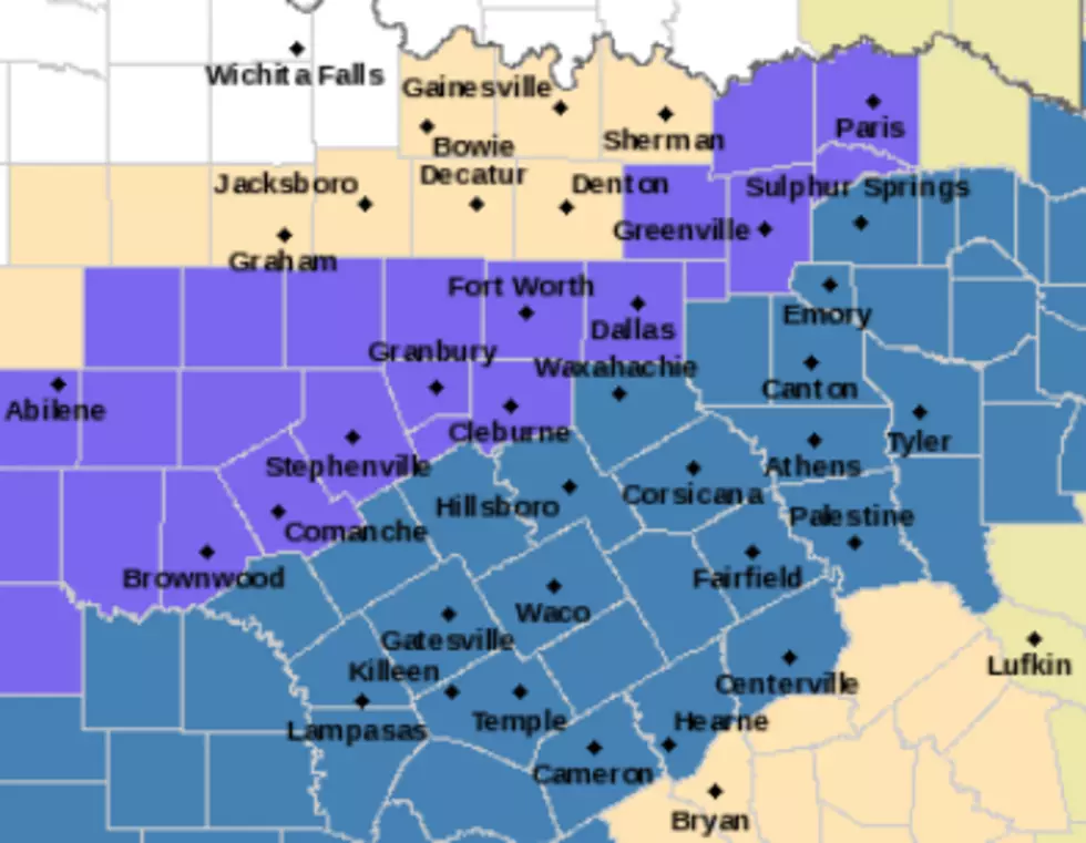 Winter Storm Watch for Bell County Begins Monday Night