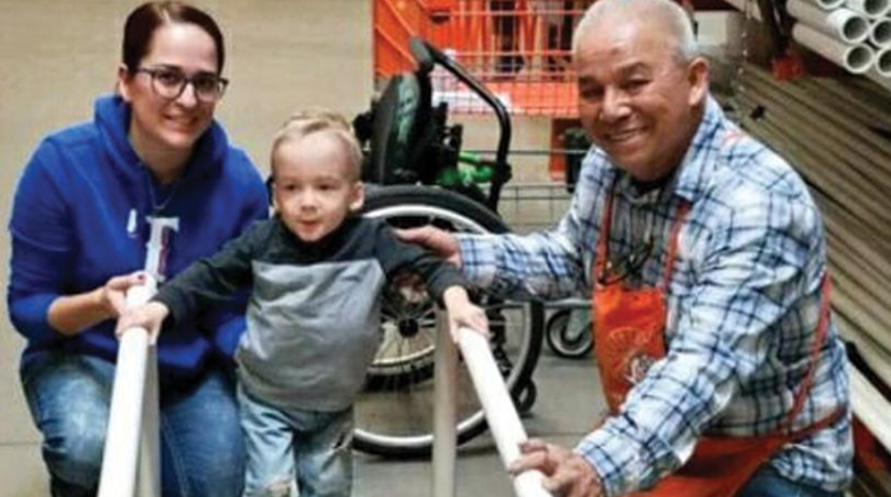 Waco Home Depot Store Surprises Child With Spina Bifida