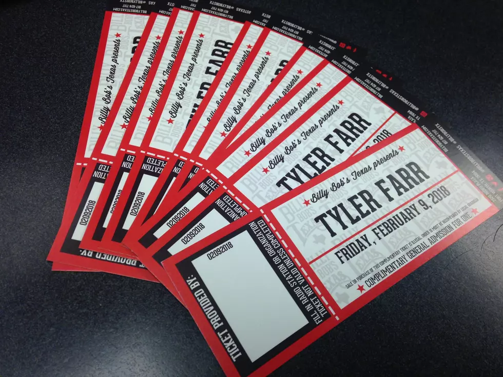 Win Tickets to See Tyler Farr at Billy Bob’s Texas