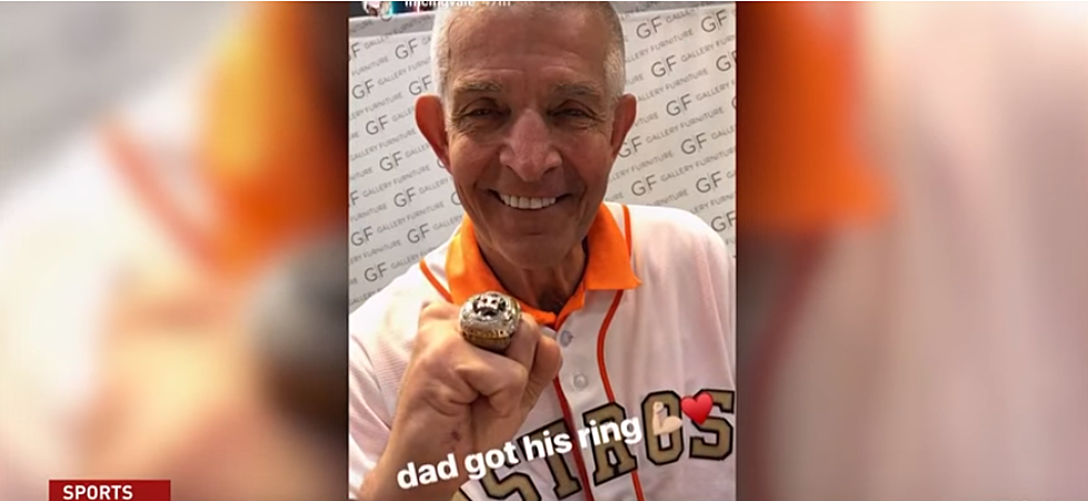 Houston Astros Give ‘Mattress Mack’ a World Series Ring