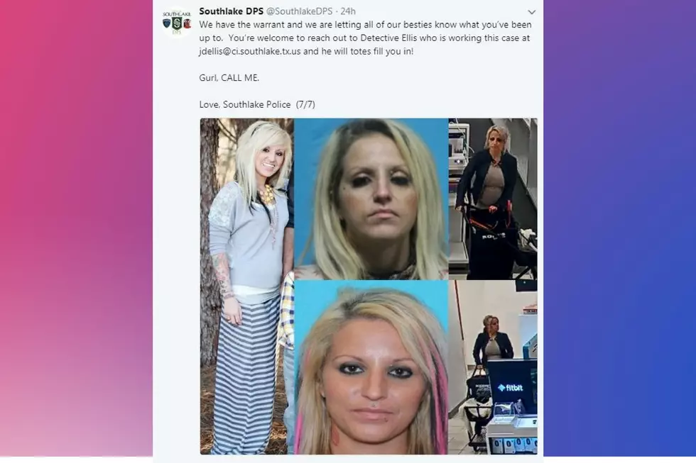 Texas Police Department Hopes Humorous Tweets Will Help Capture Alleged Criminal