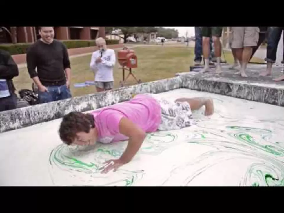 Texas Students Walk on Water Because they Can