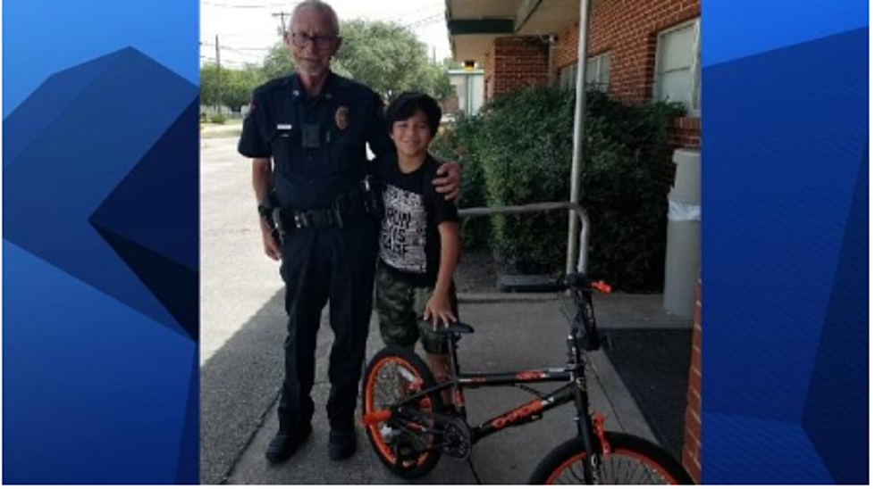 Local Police Officer Steps Up After Bicycle Theft