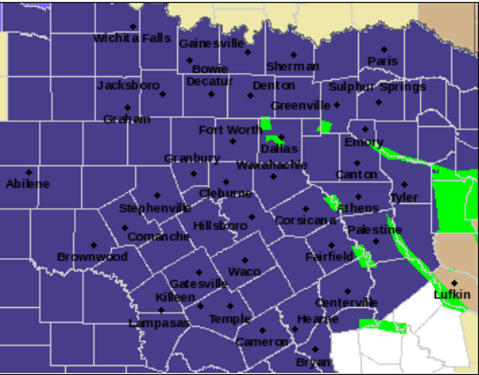 Freeze Warning Issued Tonight for Bell County