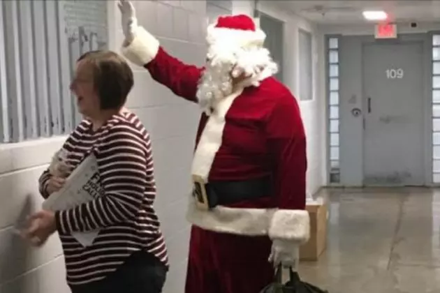 Santa Checks In On Naughty Listers at McClennan Co Jail