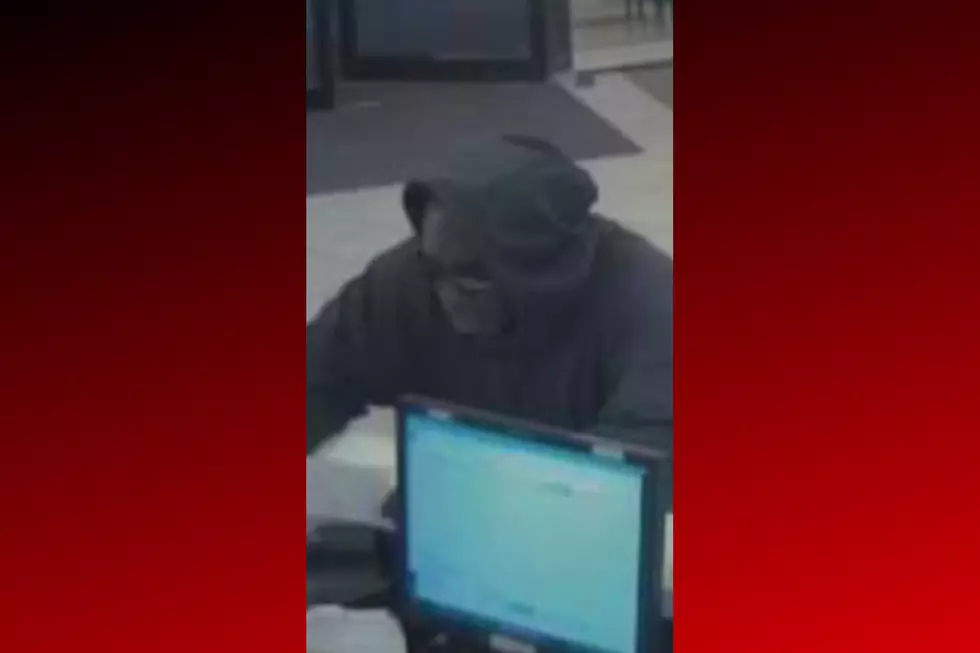 Police are searching a suspect who robbed a Temple bank Wednesday