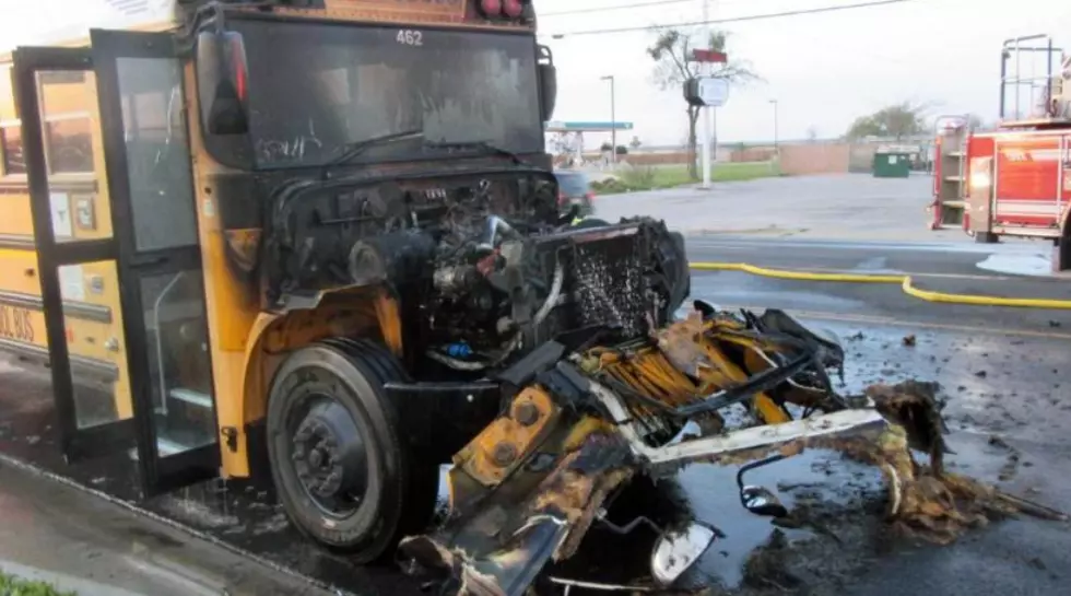 Killeen ISD Officials Ask TXDOT to Investigate Barbecued School Bus