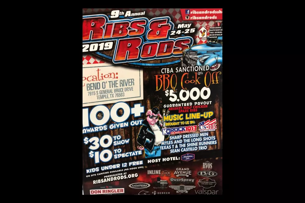 Ribs &#038; Rods Returns to Temple&#8217;s Bend O&#8217; The River May 24-25
