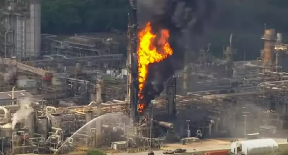 Explosion at Exxon Mobil Refinery in Baytown