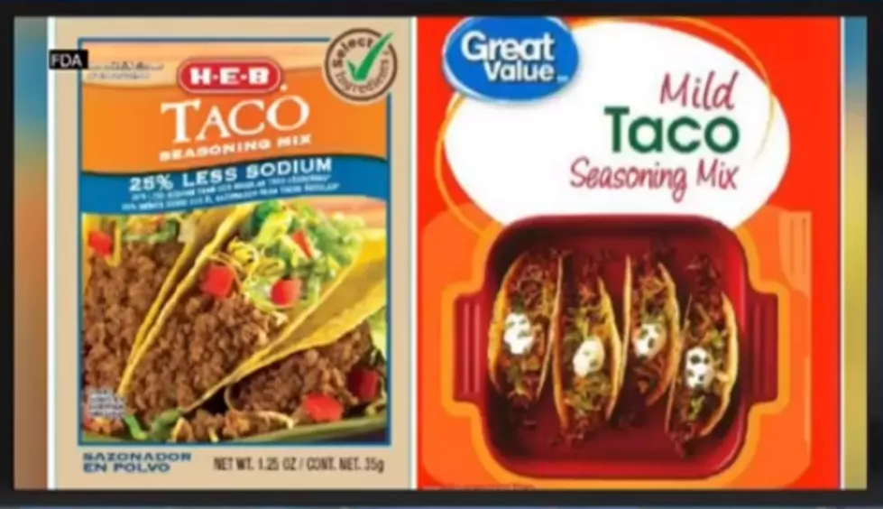 Salmonella Concern Causes Walmart and H-E-B Taco Seasoning Recall