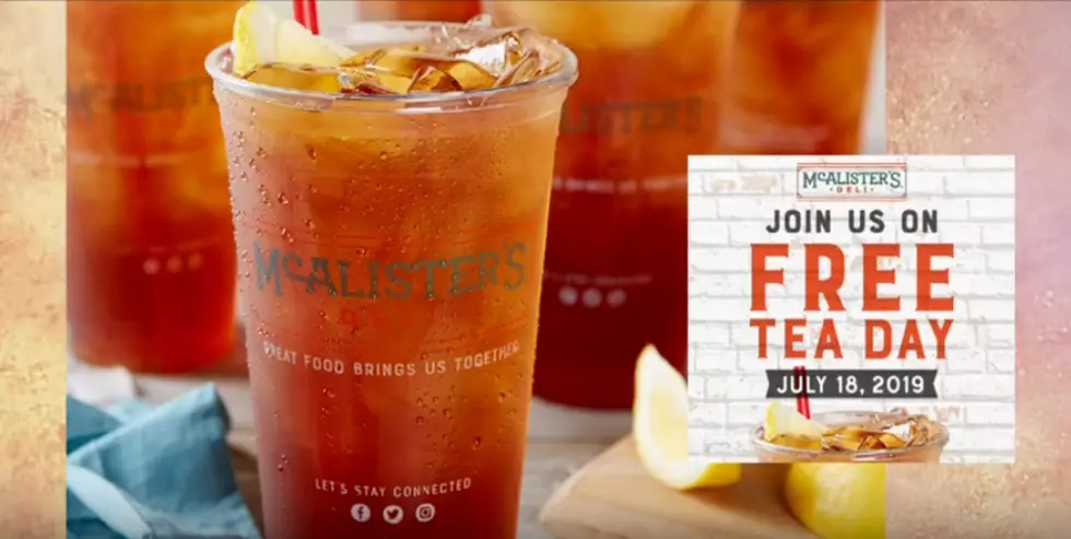 McAlister’s Free Tea Day Is Here