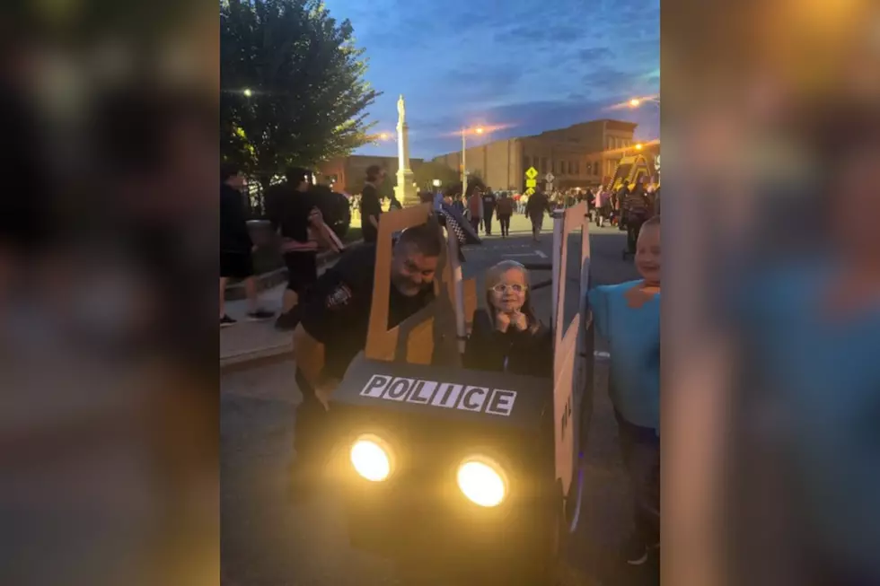 Little Girl Who Loves Police Turns Her Wheelchair Into Cop Car