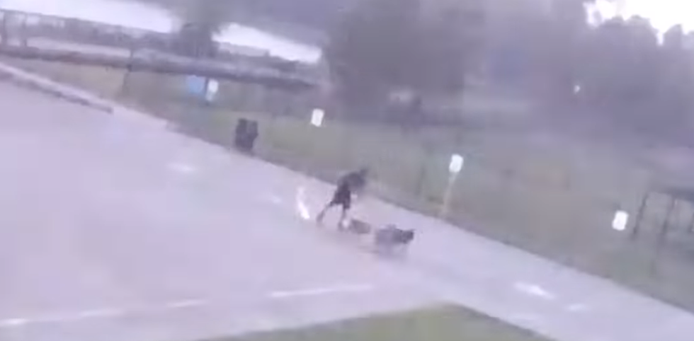 WATCH: Lightning Knocks Texas Man Right Out of His Shoes