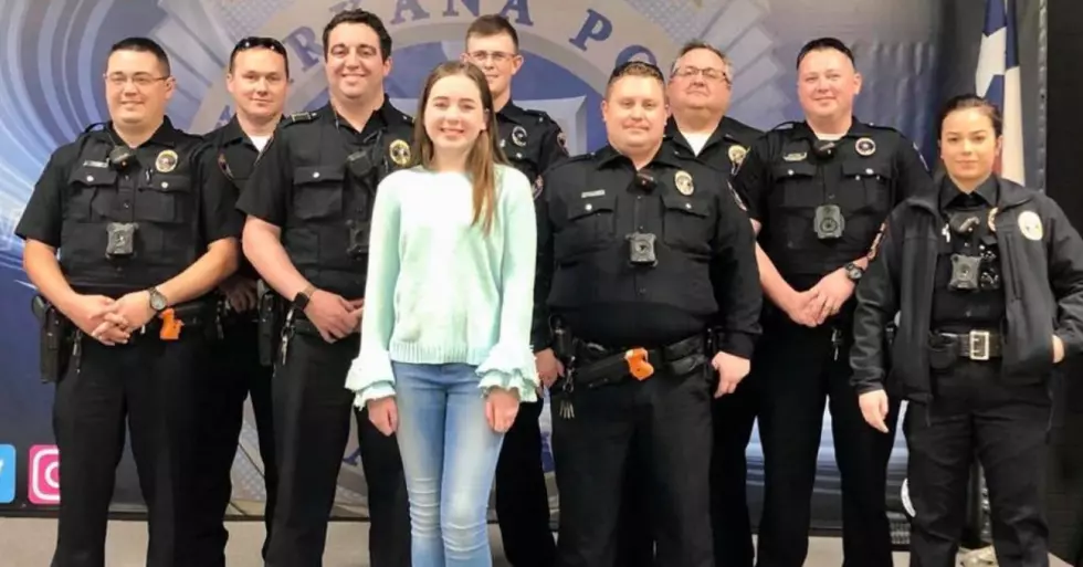 Texas Girl Celebrates Birthday By Giving Back To Local Police