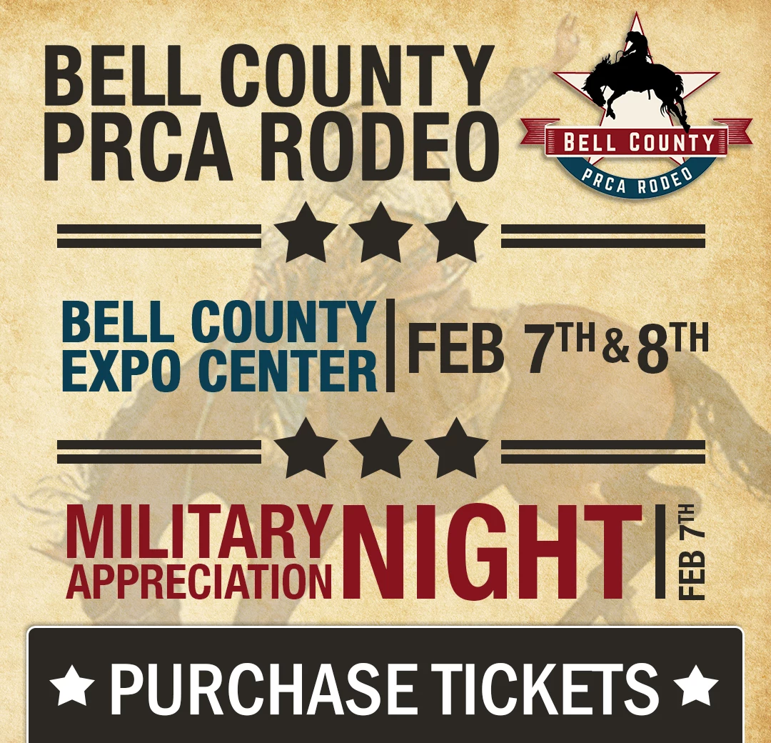 Bell County PRCA Rodeo Returns February 7th and 8th