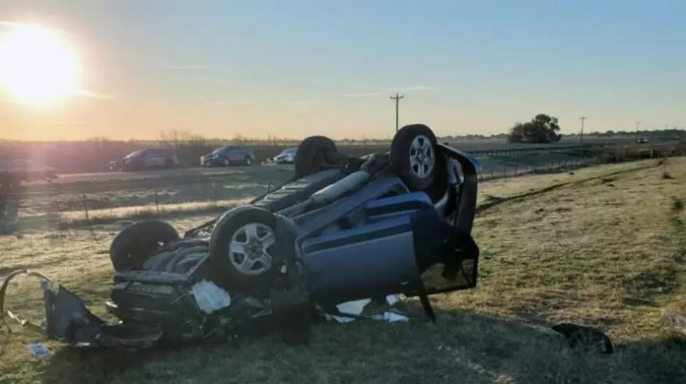 Local Driver Barely Injured In Rollover Accident This Morning