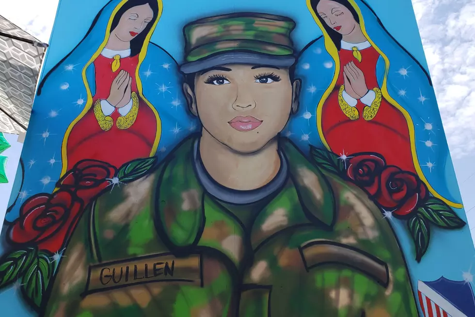 Mural to Honor Vanessa Guillen Outside Fort Hood's East Gate