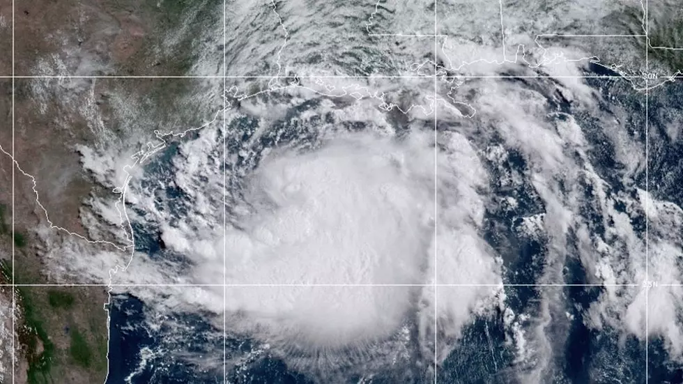 Tropical Storm Hanna Strengthens Off Texas Coast