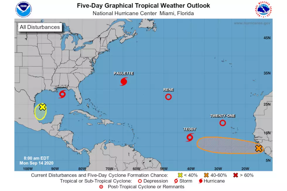 5 Tropical Cyclones in Atlantic Tie Record Set 49 Years Ago
