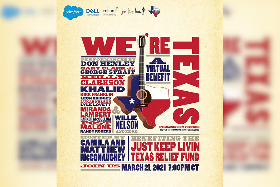 George Strait, Matthew McConaughey, and More Team Up for ‘We’re Texas’ Benefit Concert