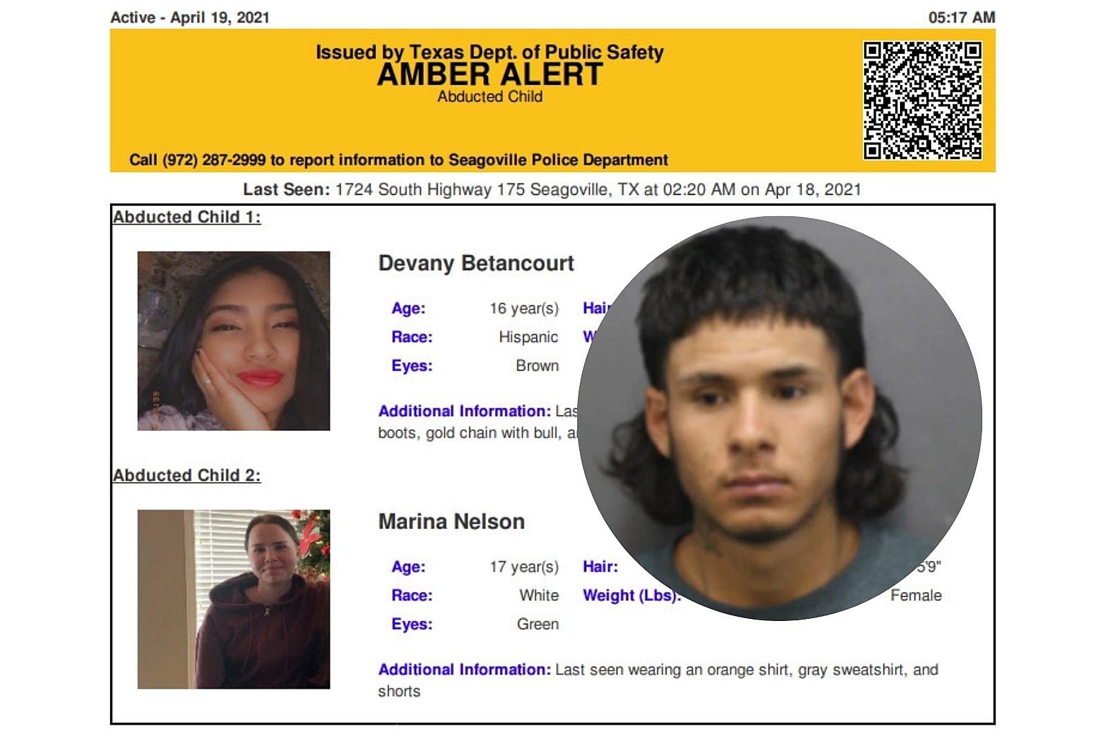 Police Say A Fake Kidnapping In Texas Resulted In An Amber Alert